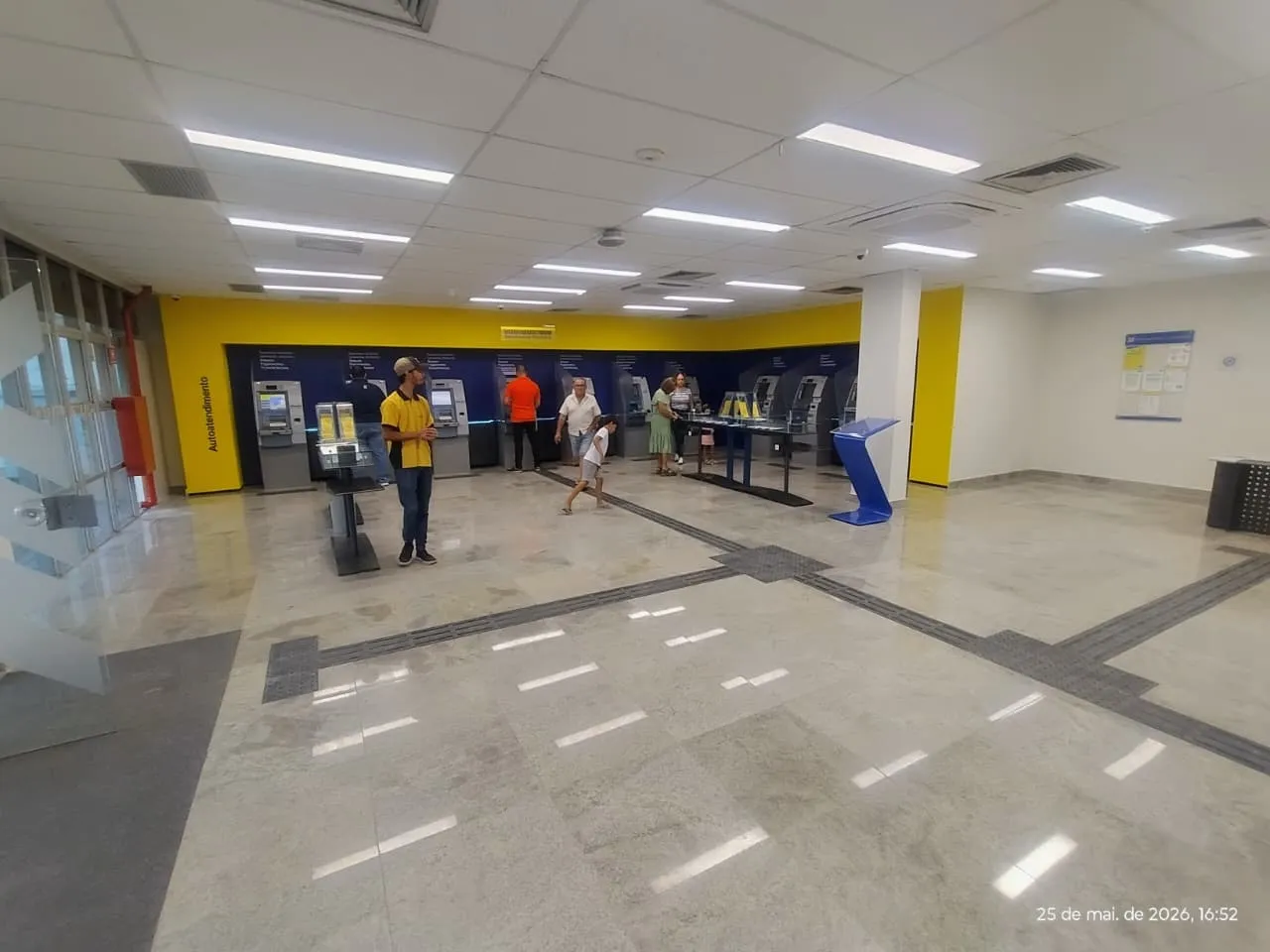 Detalhe de climatização instalada