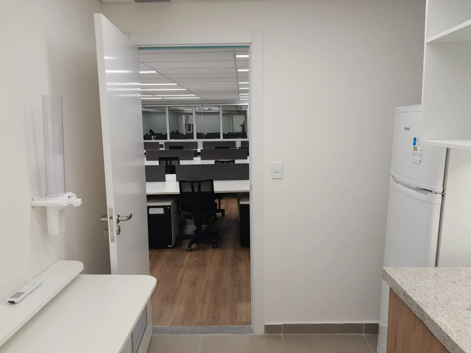 Detalhe de acabamento da reforma
