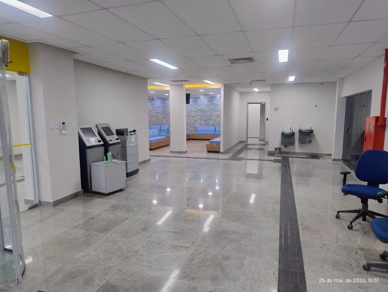 Detalhe de espaço corporativo